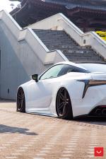 Lexus LC500 Hybrid on Vossen Wheels (HF-1) 2018 года (JP)
